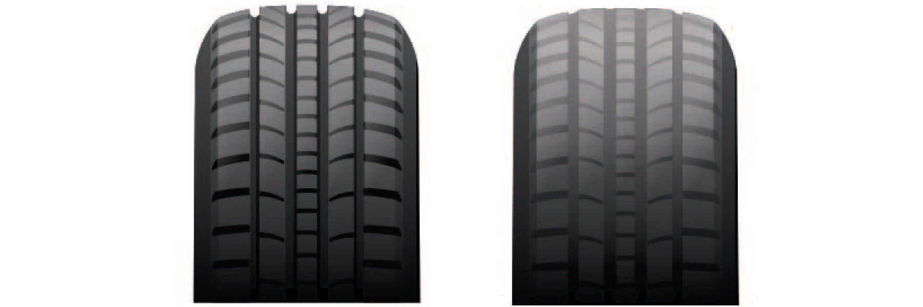 Tire tread depth comparison at Turner Kia in Harrisburg PA