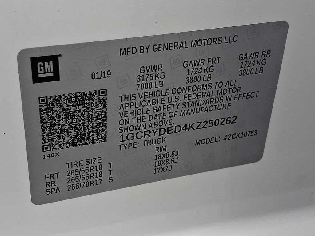 2019 Chevrolet Silverado 1500 LT