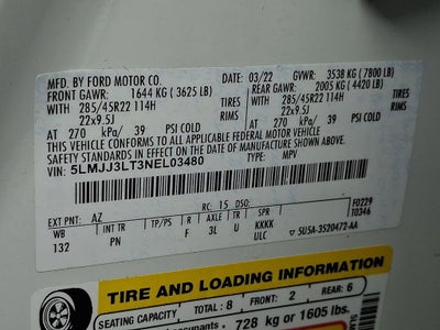 2022 Lincoln Navigator L Reserve