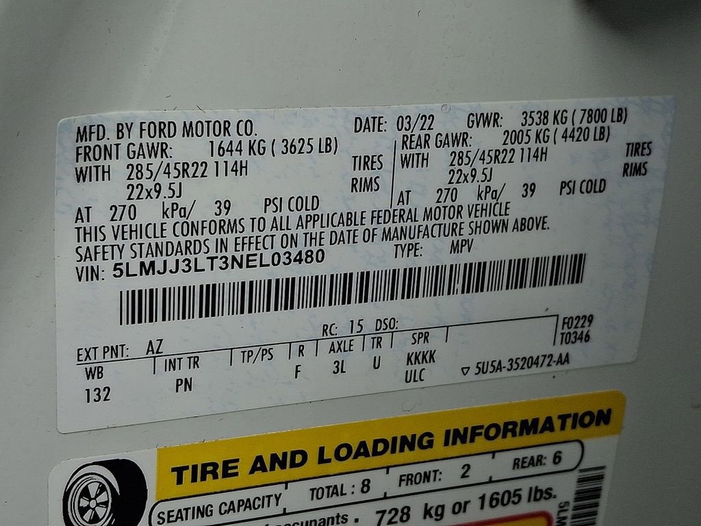 2022 Lincoln Navigator L Reserve