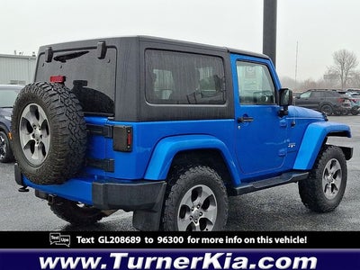 2016 Jeep Wrangler Sahara