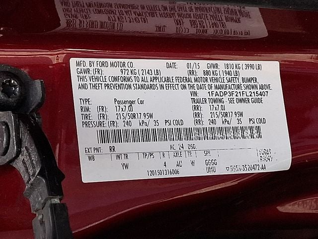 2015 Ford Focus SE