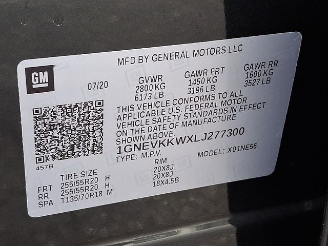 2020 Chevrolet Traverse Premier