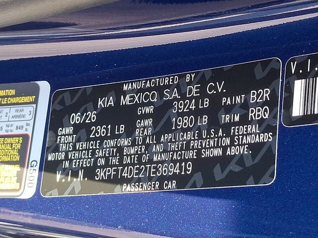 2026 Kia K4 LXS