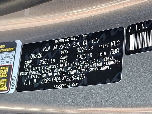 2026 Kia K4 LXS
