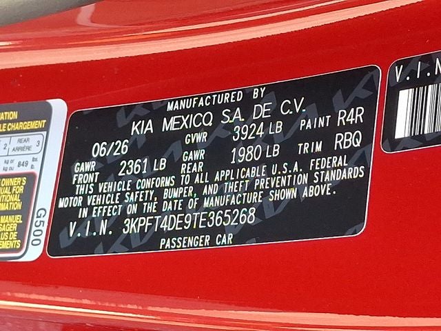 2026 Kia K4 LXS