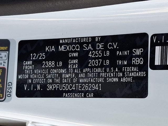 2026 Kia K4 GT-Line Turbo