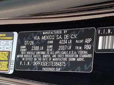 2026 Kia K4 EX