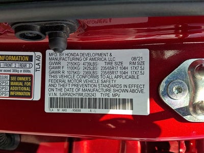 2021 Honda CR-V Special Edition