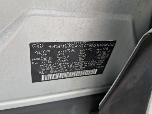 2019 Hyundai Santa Fe SE