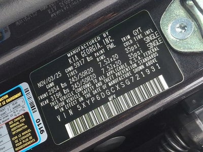 2025 Kia Telluride S