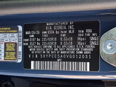 2027 Kia Telluride Hybrid EX