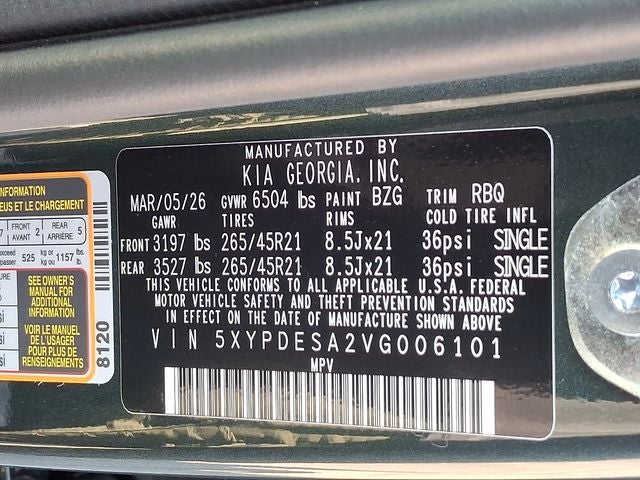 2027 Kia Telluride Hybrid X-Line SX