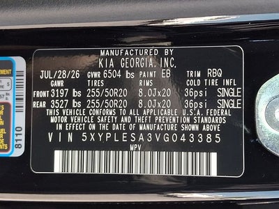 2027 Kia Telluride Hybrid SX Prestige