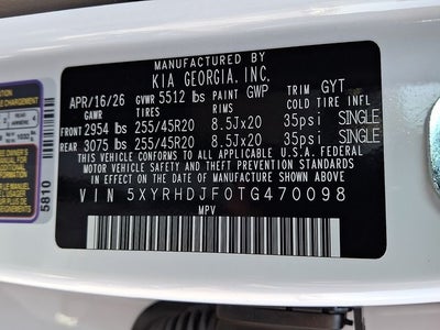2026 Kia Sorento X-Line EX