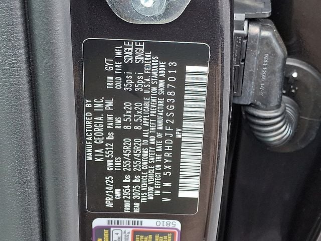 2025 Kia Sorento X-Line EX