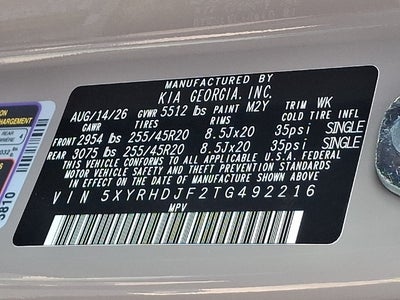 2026 Kia Sorento X-Line EX