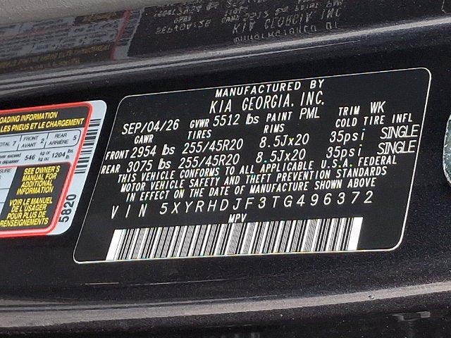 2026 Kia Sorento EX