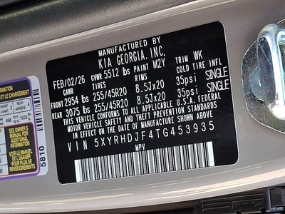 2026 Kia Sorento X-Line EX