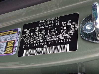 2026 Kia Sorento X-Line EX