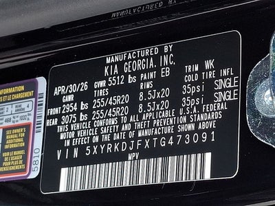 2026 Kia Sorento X-Line SX Prestige