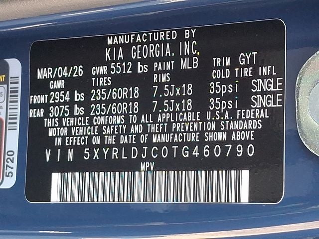2026 Kia Sorento S