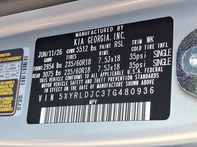 2026 Kia Sorento S