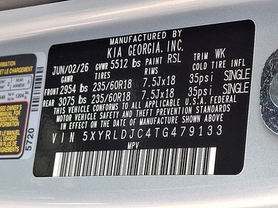 2026 Kia Sorento S