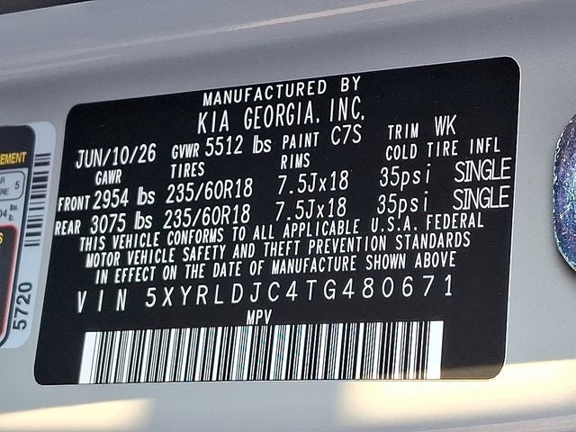 2026 Kia Sorento S