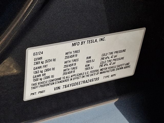 2024 Tesla Model Y Long Range