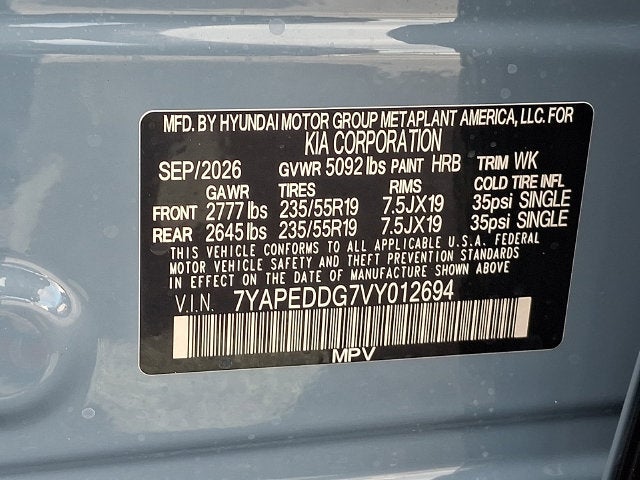 2027 Kia Sportage Hybrid SX-Prestige