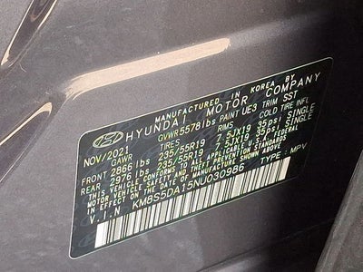 2022 Hyundai Santa Fe Hybrid Limited
