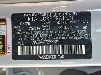 2027 Kia K5 GT-Line