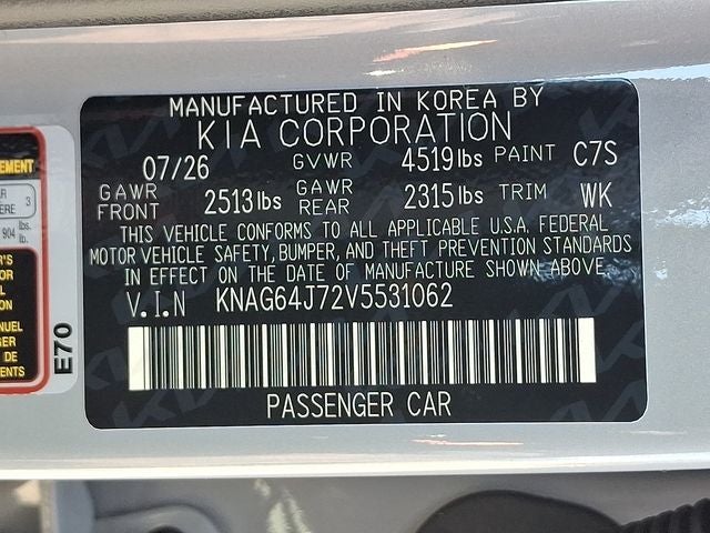 2027 Kia K5 GT-Line