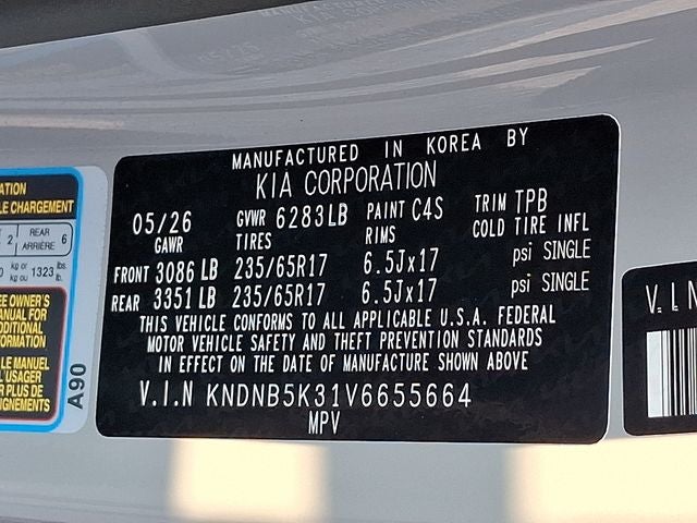 2027 Kia Carnival LXS