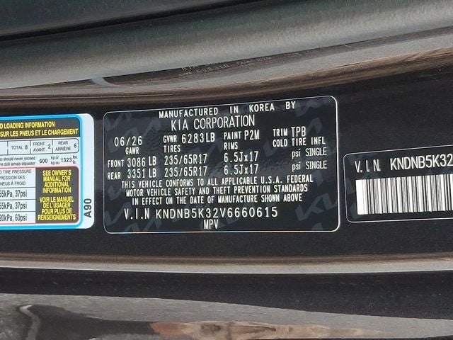 2027 Kia Carnival LXS