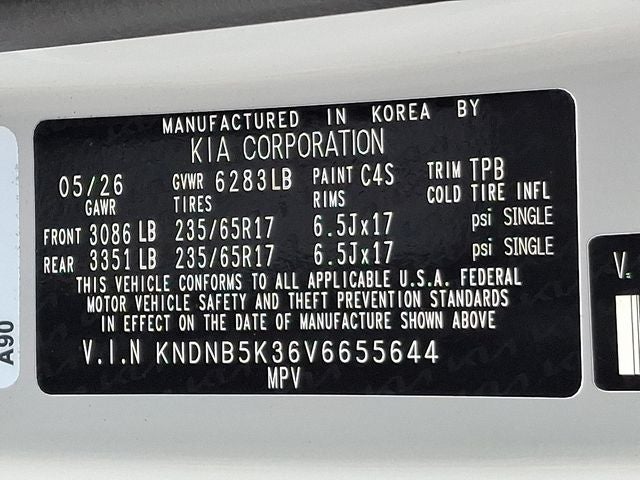 2027 Kia Carnival LXS