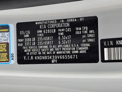 2027 Kia Carnival LXS