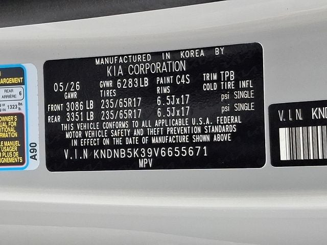 2027 Kia Carnival LXS