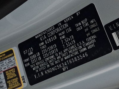 2026 Kia Carnival EX