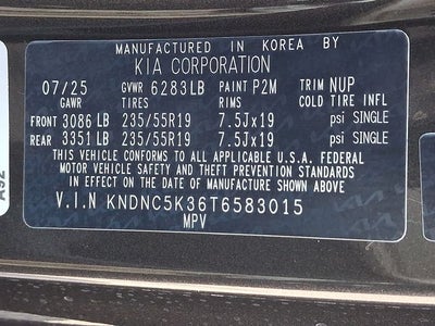 2026 Kia Carnival EX
