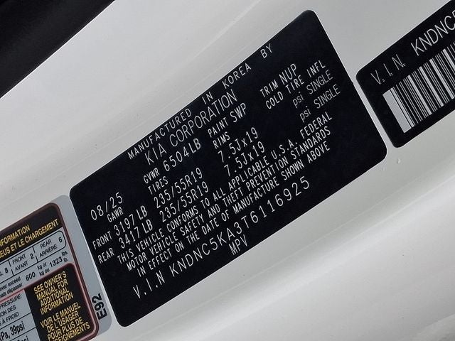 2026 Kia Carnival Hybrid EX