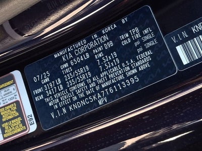 2026 Kia Carnival Hybrid EX