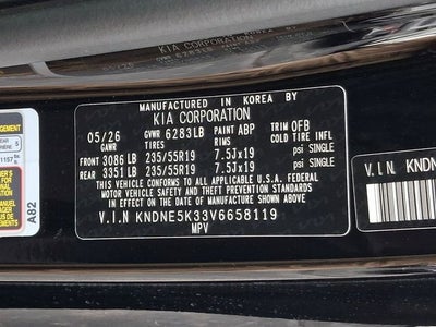 2027 Kia Carnival SX