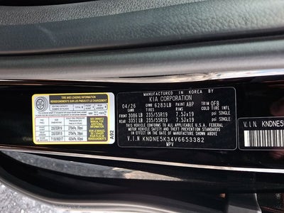 2027 Kia Carnival SX Prestige