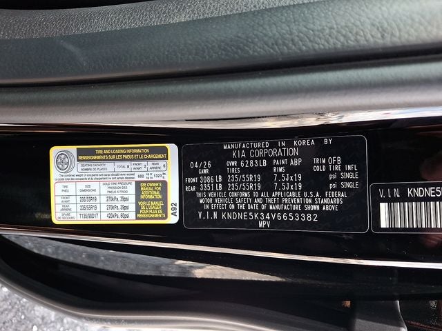 2027 Kia Carnival SX Prestige