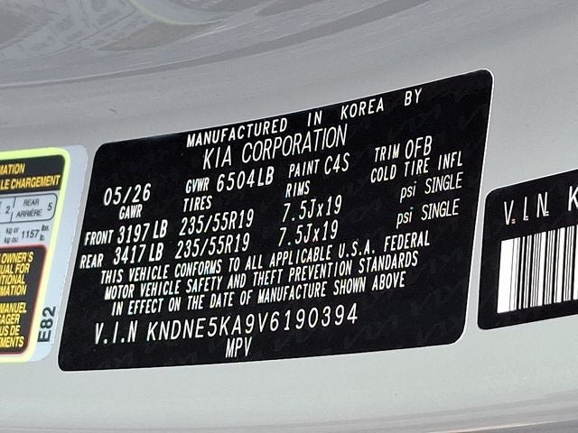 2027 Kia Carnival Hybrid SX