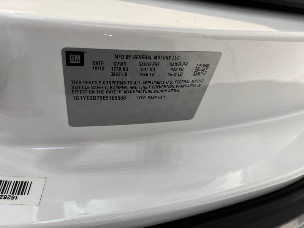 2014 Chevrolet Corvette Stingray 3LT