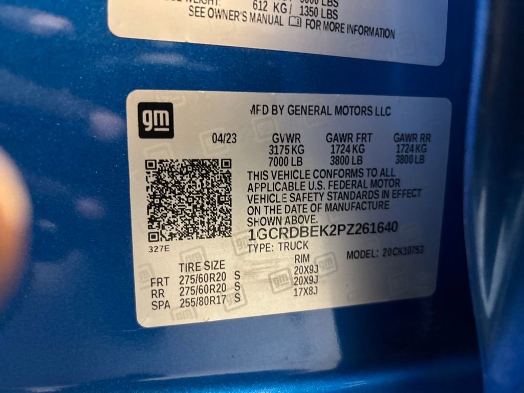 2023 Chevrolet Silverado 1500 Custom